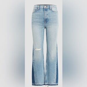 Hudson Jeans Light Blue Flare with Distressed Detail